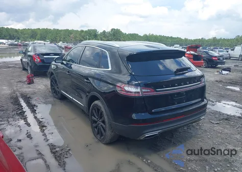 2022 Lincoln Nautilus Reserve из США, поврежденный, VIN 2LMPJ8K93NBL01728